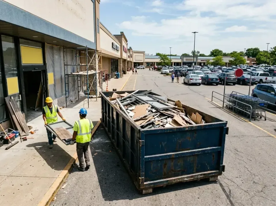 retail-store-renovation-debris-003 — frequently asked questions, Roll-off Dumpster Rentals in Jenkintown, PA